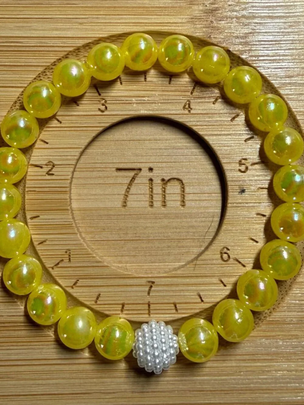 Pastel Beaded Bracelet Stack 3-Pc Iridescent Mermaidcore Summer Gift